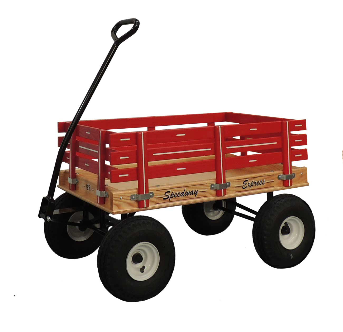 Lapp Childs Pull Wagon Model 128 19″ x 33″ Medium Size Little red